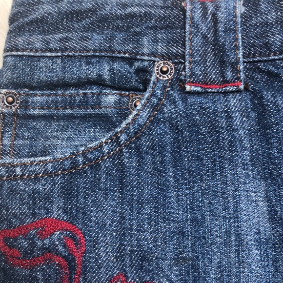 A/X ARMANI EXCHANGE jean skirt. - Picture 4 of 16